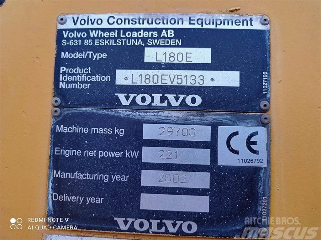 Volvo L180E Chargeuse sur pneus