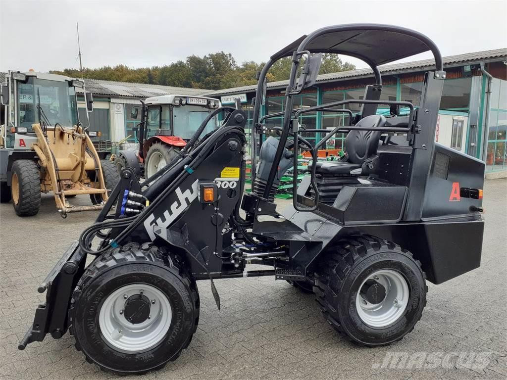 Fuchs F 1300 TOP Black Edition Vollausstattung Chargeur frontal, fourche