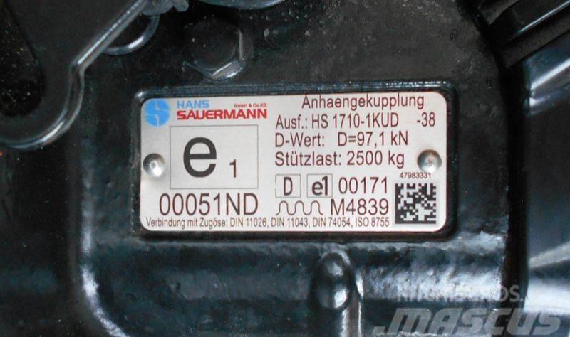  Sauermann Anhängekupplung HS 1710-1KUD Autres équipements pour tracteur