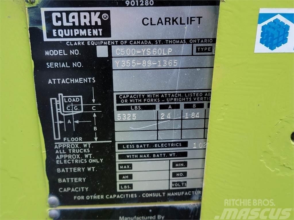 Clark C500-YS60LP Chariots GPL