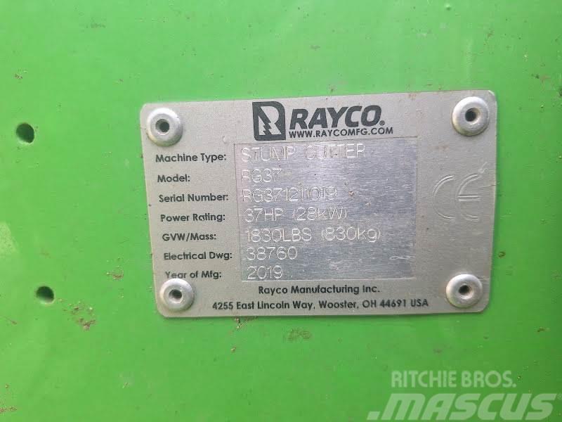  DIVERSE RAYCO Stubbenfräse RG37 Autre matériel de manutention