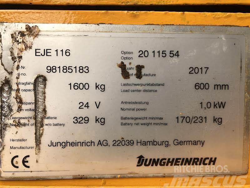 Jungheinrich EJE 116 Transpalette accompagnant