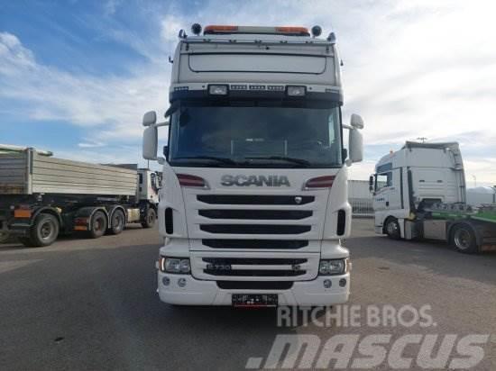Scania R730 6X4 PRITSCHE, VOLL-LUFT PALFINGER PK27002 KRA Autre camion