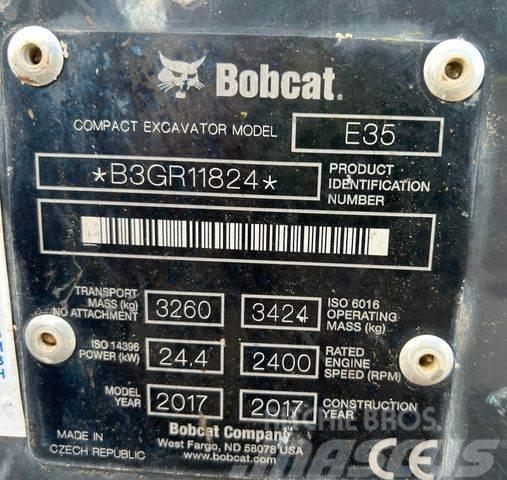 Bobcat E35 Minibagger Mini pelle < 7t