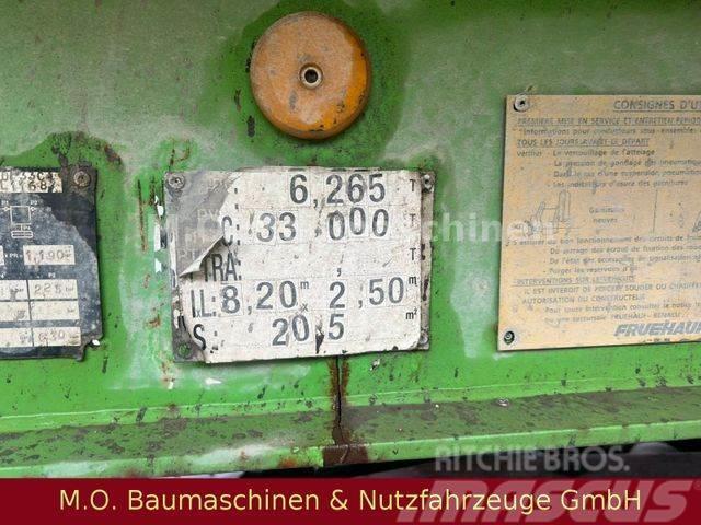 Fruehauf DF 33 C / 2 Achser / Blatt / 33 t Benne semi remorque