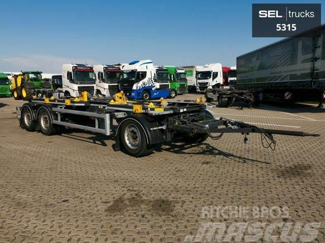 Hüffermann HMA 27.76 / Container chassis / Liftachse Remorque chassis