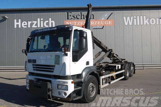 Iveco AD260 S45Y/PS | Gergen*HIAB 122 B-2*Lift-Lenk* Camion ampliroll