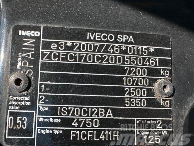 Iveco DAILY 70C17 with crane FASSI F50, E5 vin 461 Utilitaire benne