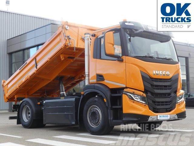 Iveco S-Way AD190S40/P CNG 4x2 Meiller AHK Intarder Camion benne