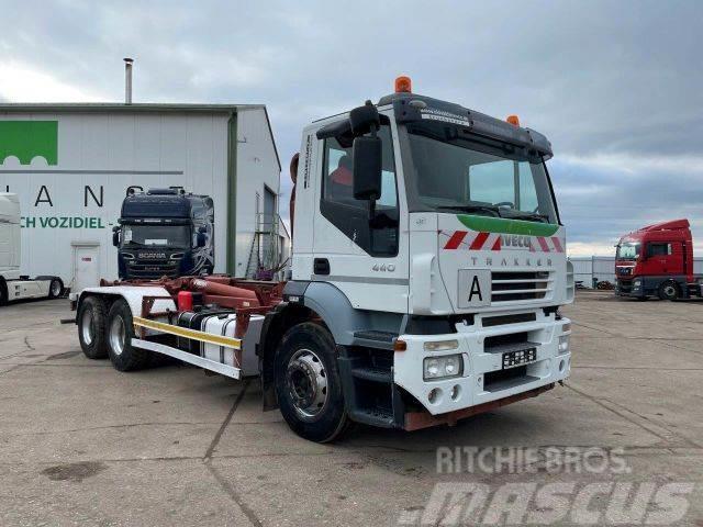 Iveco TRAKKER 260S 440 6x2 for container transport 510 Camion ampliroll