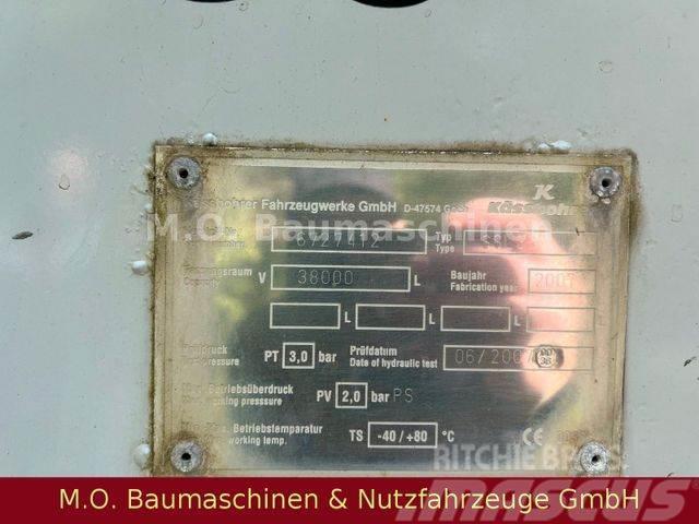 Kässbohrer SSL 38 / 38.000 L / 3 achser / Luft Semi remorque citerne