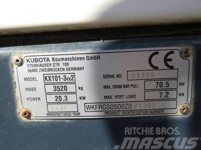 Kubota Minibagger KX 101-3 Minibagger Mini pelle < 7t