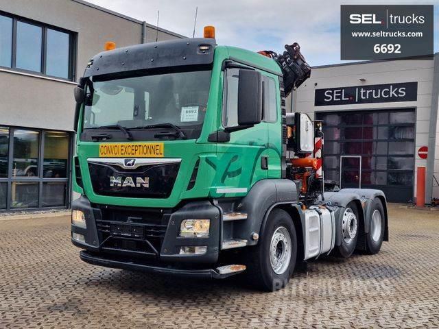 MAN TGS 26.500 6x2/4 BLS / Intarder/Krane/Lenkachse Tracteur routier