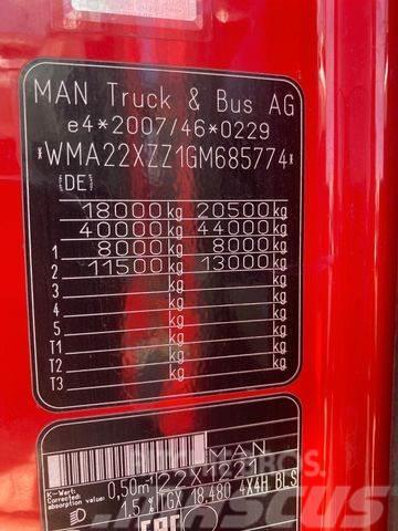 MAN TGX 18.480 manual, HYDRODRIVE E6+VS MONT vin774 Camion benne