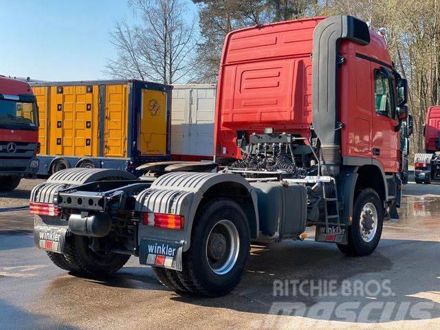 Mercedes-Benz Actros 2041 MP3 EU5 BB 4x4 Hyva Kipphydraulik Tracteur routier