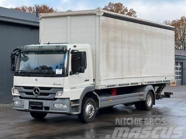 Mercedes-Benz Atego 1222L EU5 m. Bär Ladebordwand Camion à rideaux coulissants (PLSC)