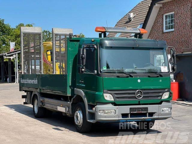Mercedes-Benz Atego 1229 Maschinentransporter Rampen Camion porte engin