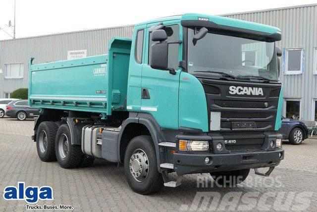 Scania G 410 6x4, Klima, Standheizung, 3 Pedale, Hydr. Camion benne