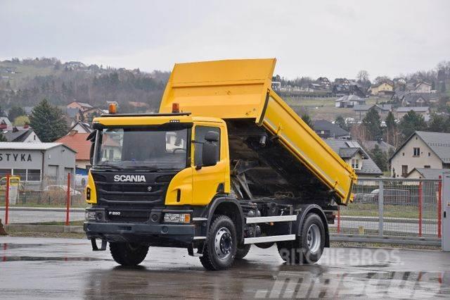 Scania P 410 Kipper 4,20m + BORDMATIC / TOPZUSTAND Camion benne