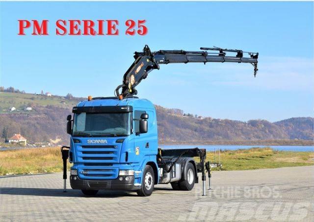 Scania R420 * Sattelzugmaschine + PM SERIE 25/FUNK *TOP Crane trucks