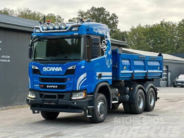 Scania R500 XT 6x6 Meiler Bordmatik Camion benne