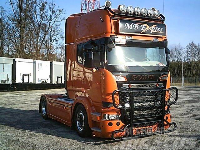 Scania R520 STREAMLINE V8 FULL AIR TOP Show Truck Tracteur routier