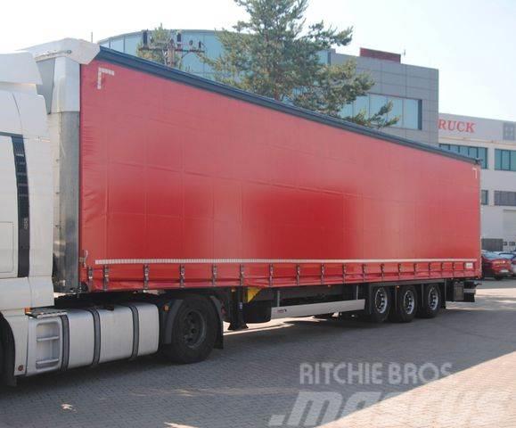Schmitz Cargobull Mega, lifting axle, very good condition Semi remorque à rideaux coulissants (PLSC)