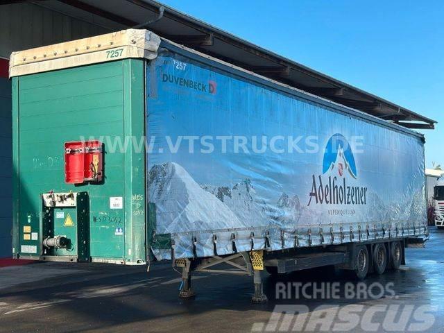 Schmitz Cargobull S01 Megatrailer Pritsche+Plane Edscha Verdeck Semi remorque à rideaux coulissants (PLSC)