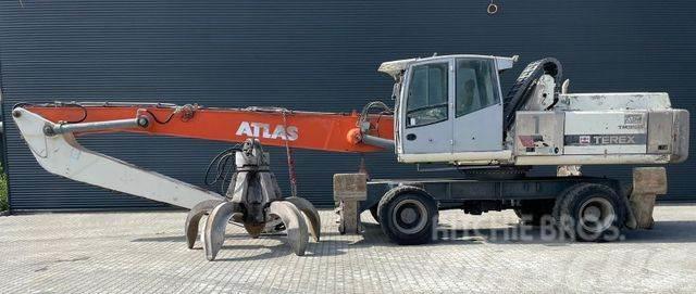 Terex Atlas TM350 *Bj2008/14500h/ZSA/Motorschaden* Pelle sur pneus