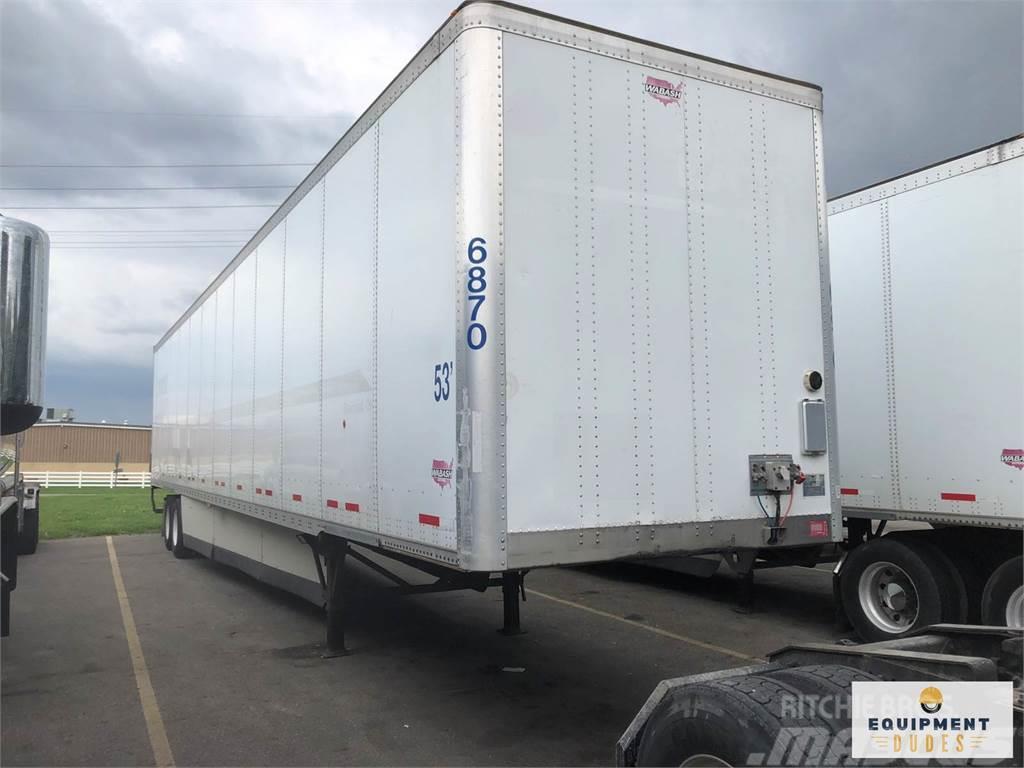 Wabash 53ft Box body trailers