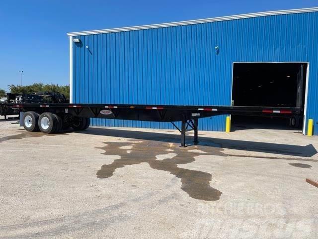  Wade 45' FLATBED WITH MOFFIT KIT AIR RIDE SUSPENSI Remorque ridelle