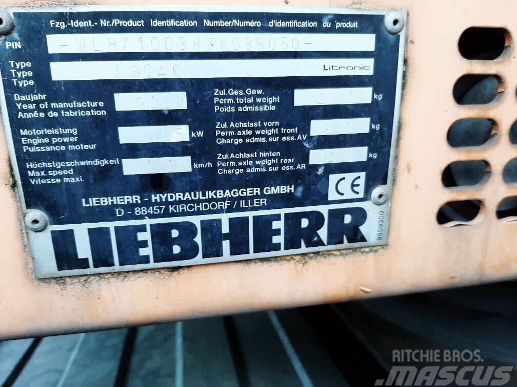Liebherr A 904 C Litronic Pelle sur pneus