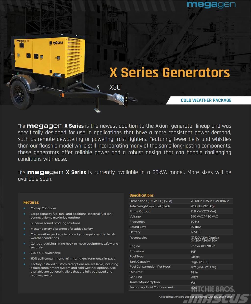  Axiom Equipment Group MegaGen X30 Autres générateurs
