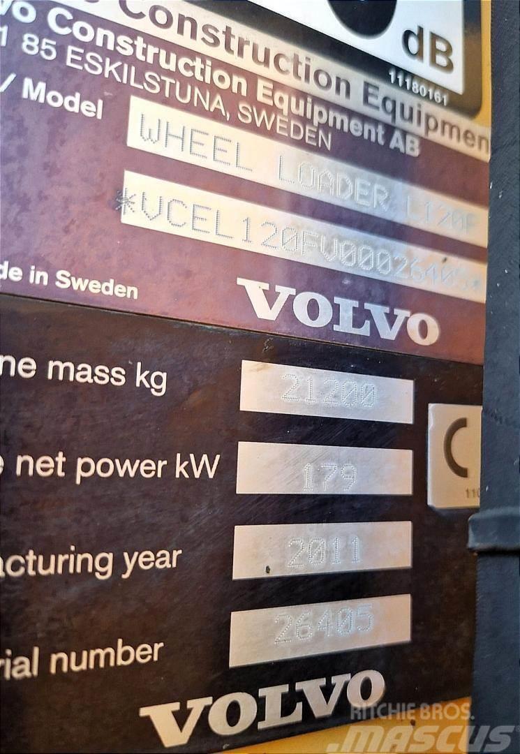 Volvo L120F Chargeuse sur pneus