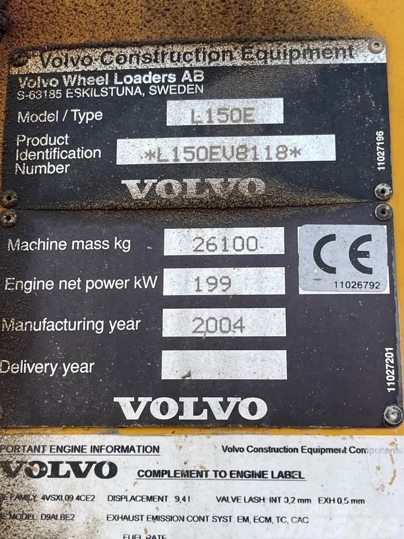 Volvo L150E Chargeuse sur pneus