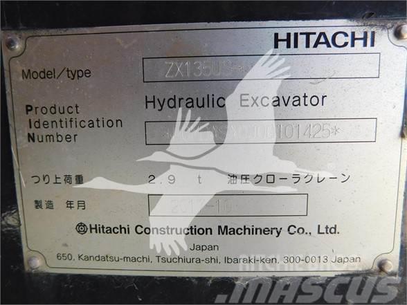 Hitachi ZX135US-6 Pelle sur chenilles