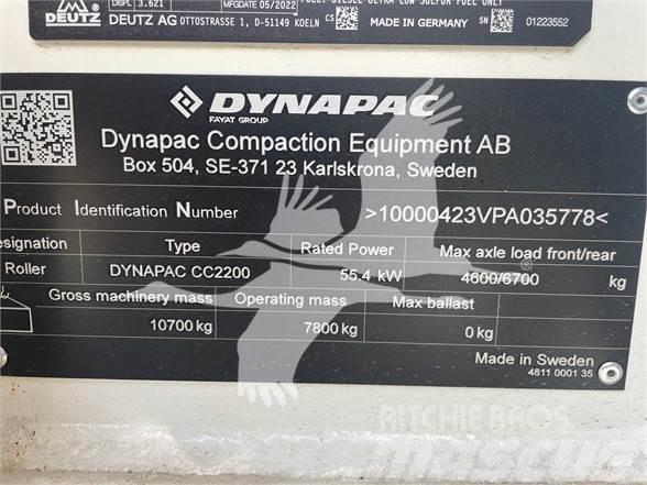Dynapac CC2200 Rouleaux monocylindre