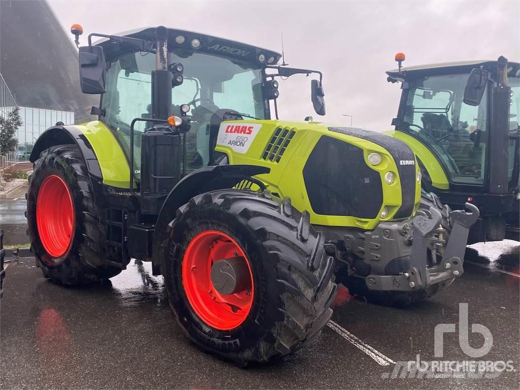 CLAAS ARION 650CMATIC Tracteur
