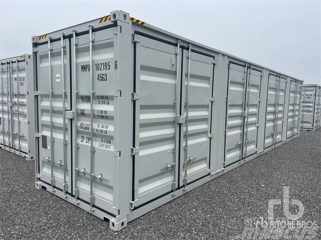  CTN 40 ft One-Way High Cube Multi-Door Conteneurs spécifiques
