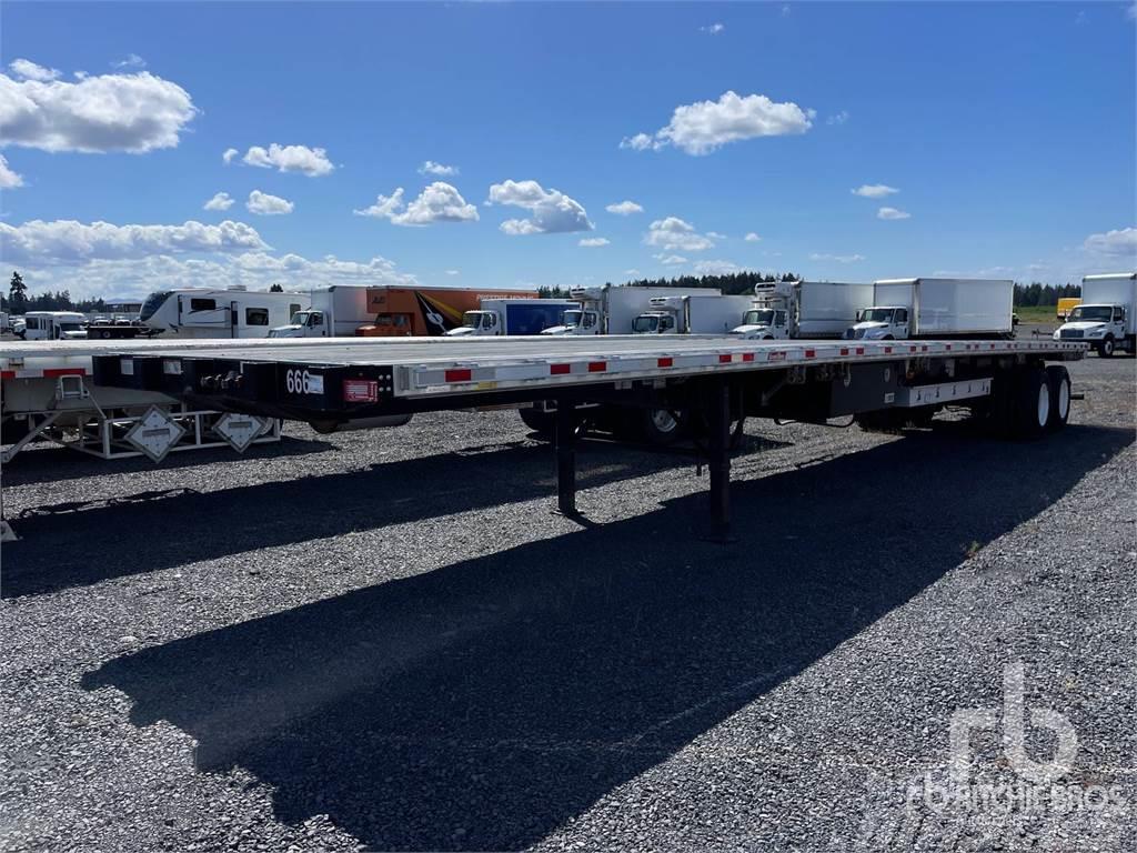 Great Dane 48 ft T/A Flatbed/Dropside semi-trailers