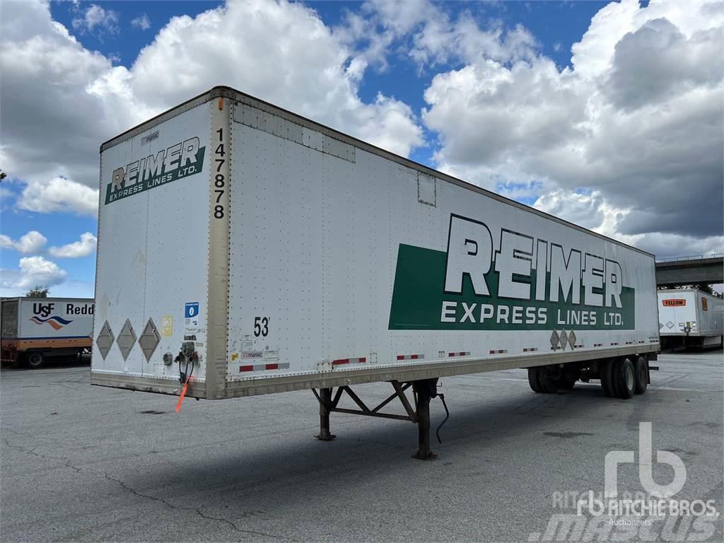  MANC 53 ft x 102 in T/A Box body semi-trailers