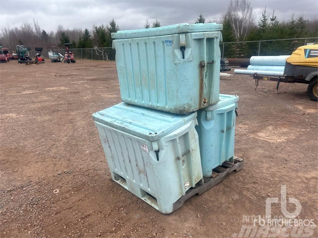 Quantity of (3) Fish Tubs Other agricultural machines