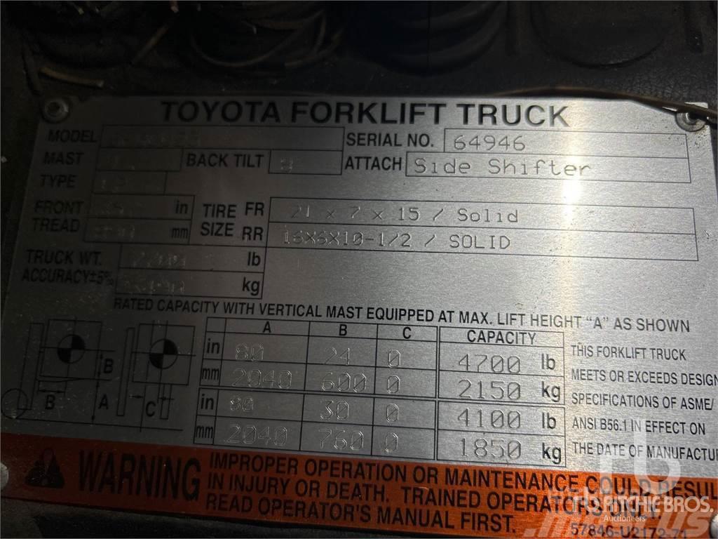 Toyota 8FGCU25 Chariots diesel