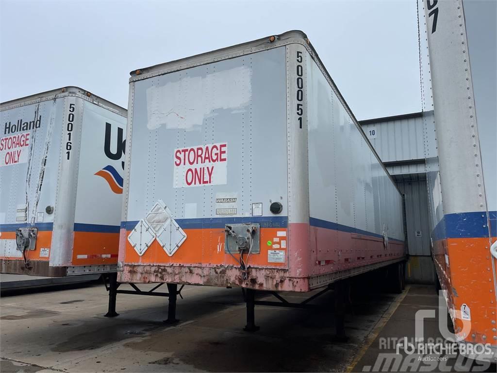 Wabash 48 ft T/A Box body semi-trailers