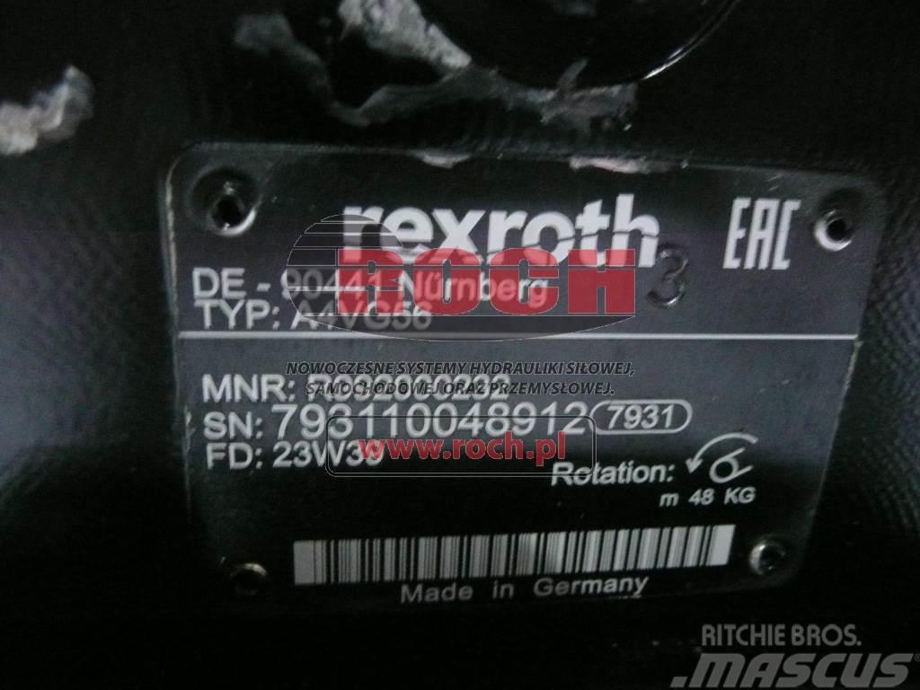 Rexroth A4VG56 - LIEBHERR 10030434 2079960 Hydraulique