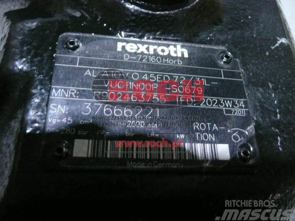 Rexroth AL A10VO45 LIEBHERR 10331353 Hydraulique