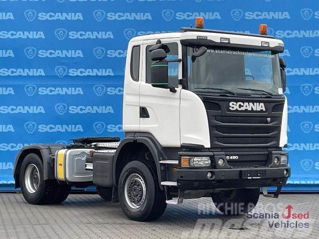 Scania G 450 CA4x4HHA RETARDER PTO HYDRAULIC DIFF-LOCK Tracteur routier