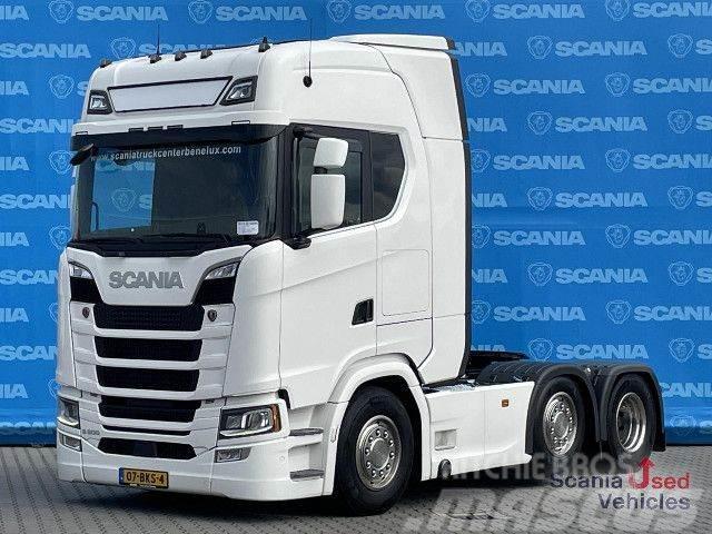 Scania S 500 A6x2/4NA RETARDER 3-PEDAL P-AIRCO LEATHER Tracteur routier