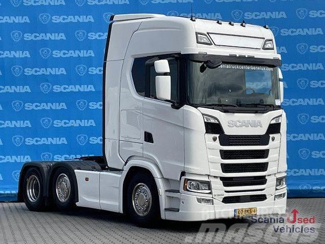 Scania S 500 A6x2/4NA RETARDER 3-PEDAL P-AIRCO LEATHER Tracteur routier