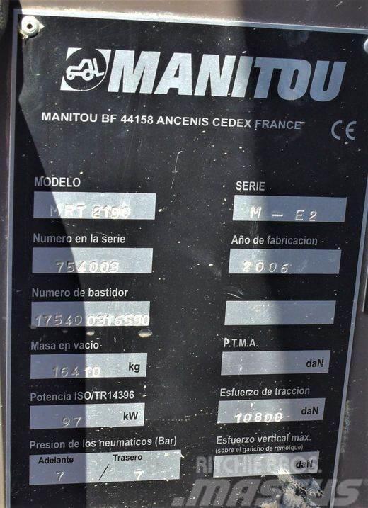 Manitou MRT 2150 TOPZUSTAND Chariot télescopique